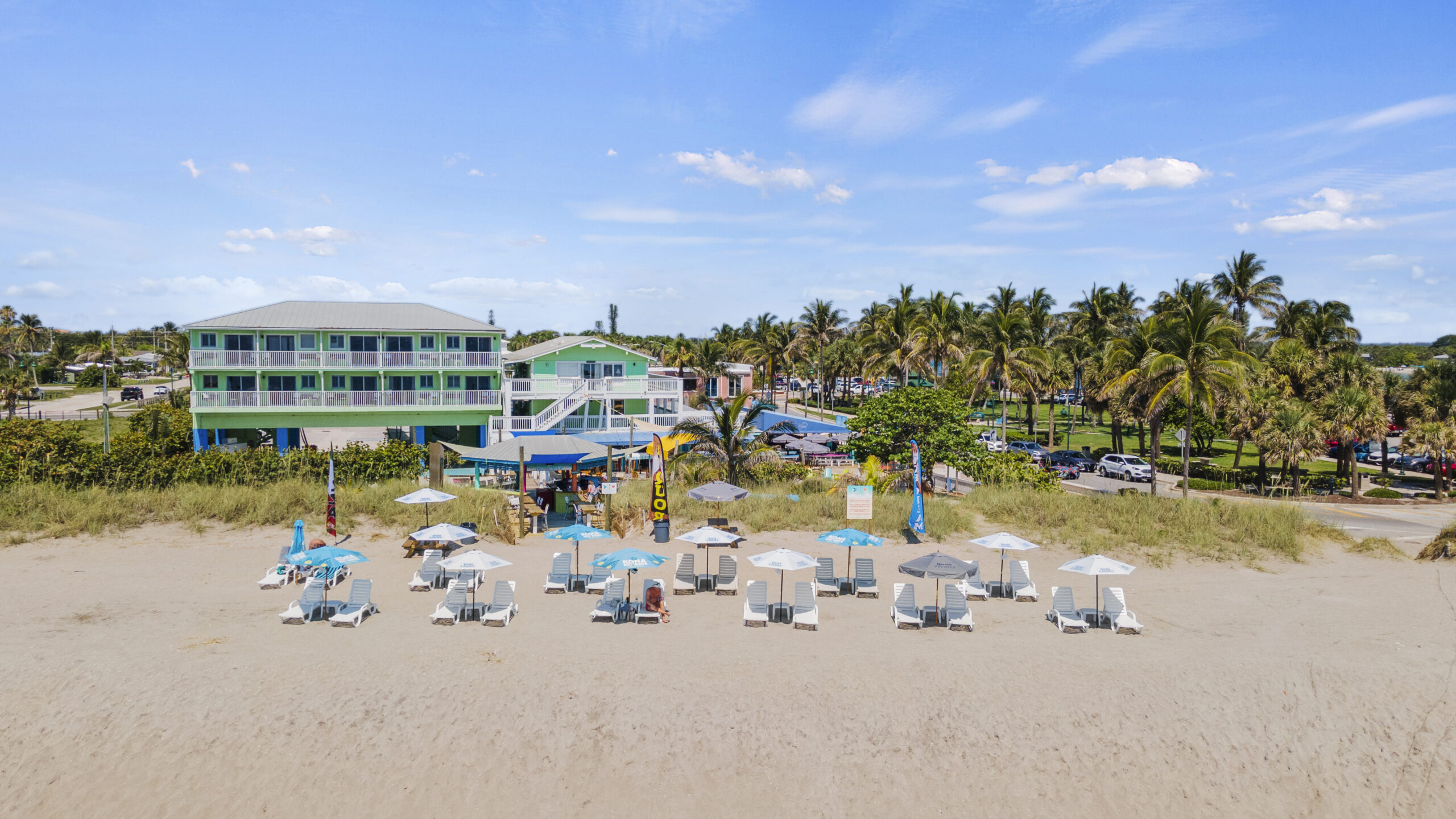 beachfront restaurant