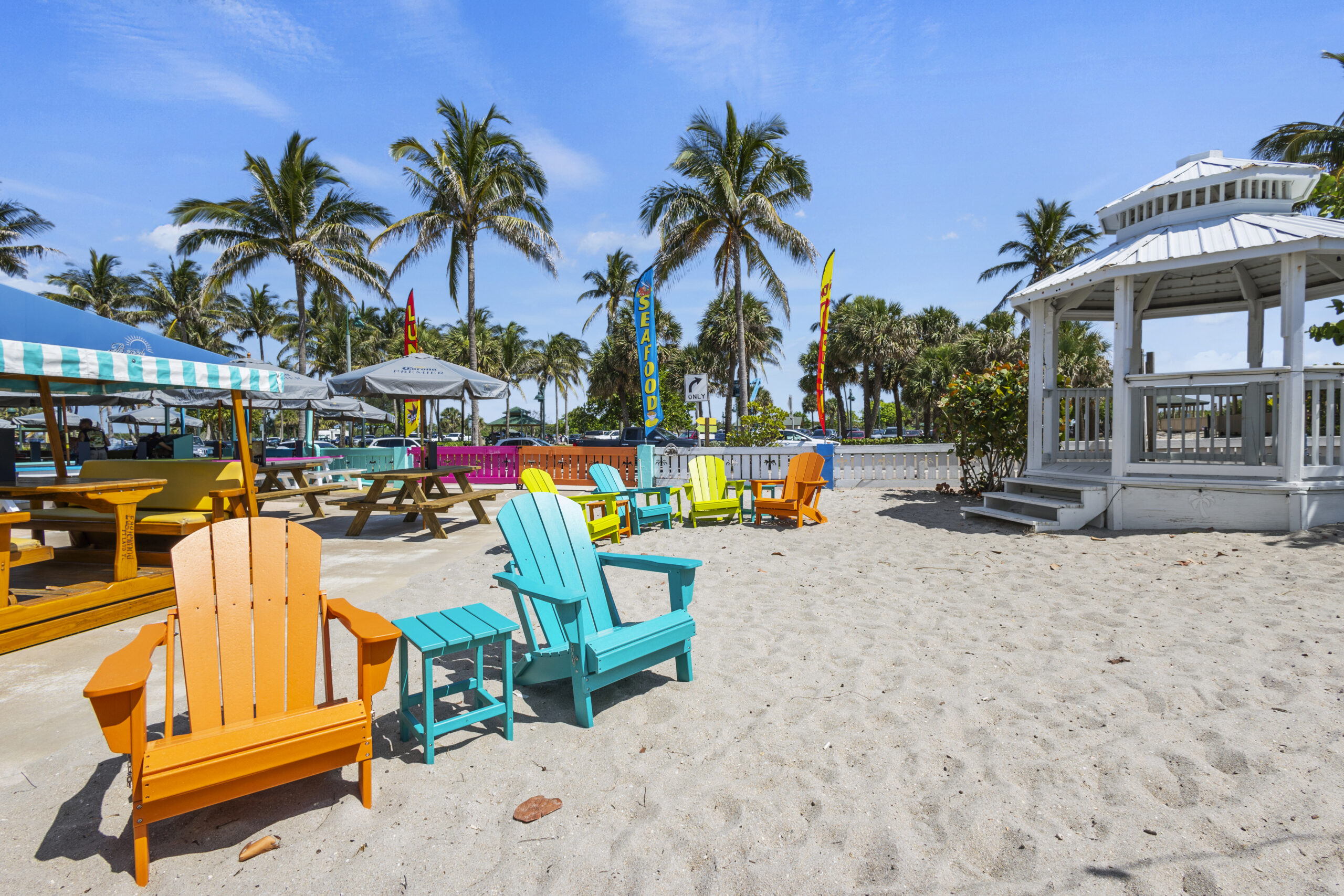 beachfront restaurant